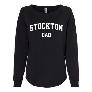 Stockton Dad Athletic Arch College University Alumni Womens California Wash Sweatshirt