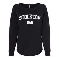 Stockton Dad Athletic Arch College University Alumni Womens California Wash Sweatshirt