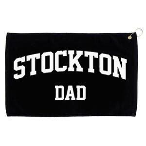 Stockton Dad Athletic Arch College University Alumni Grommeted Golf Towel