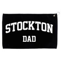 Stockton Dad Athletic Arch College University Alumni Grommeted Golf Towel