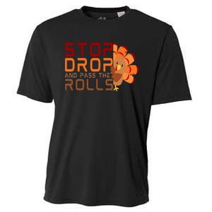 Stop Drop And Pass The Rolls Cooling Performance Crew T-Shirt