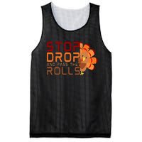 Stop Drop And Pass The Rolls Mesh Reversible Basketball Jersey Tank