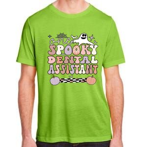 Spooky Dental Assistant Halloween Dental Assisting Gift Adult ChromaSoft Performance T-Shirt