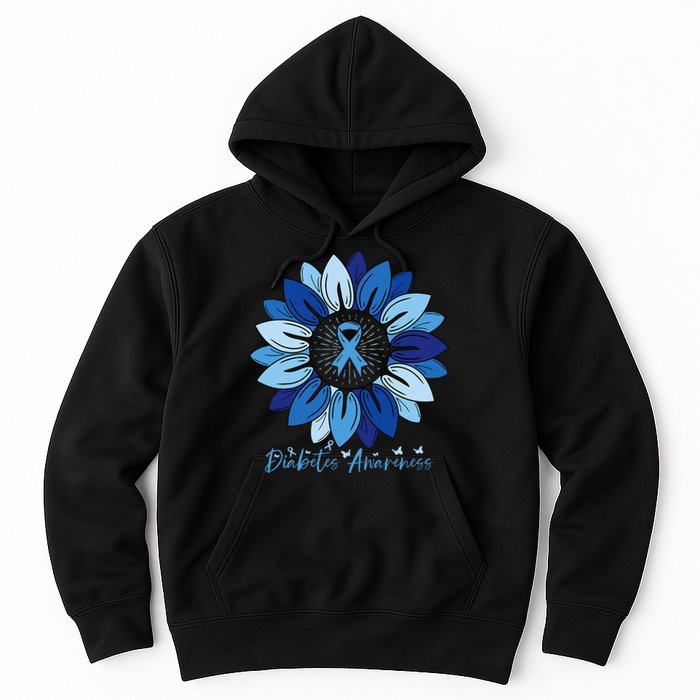 Sunflower Diabetes Awareness Month Hoodie