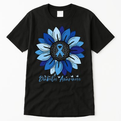 Sunflower Diabetes Awareness Month Tall T-Shirt