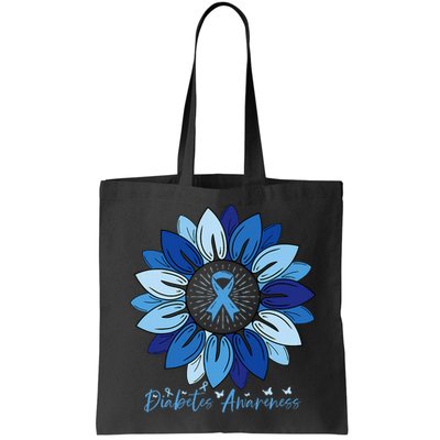 Sunflower Diabetes Awareness Month Bag