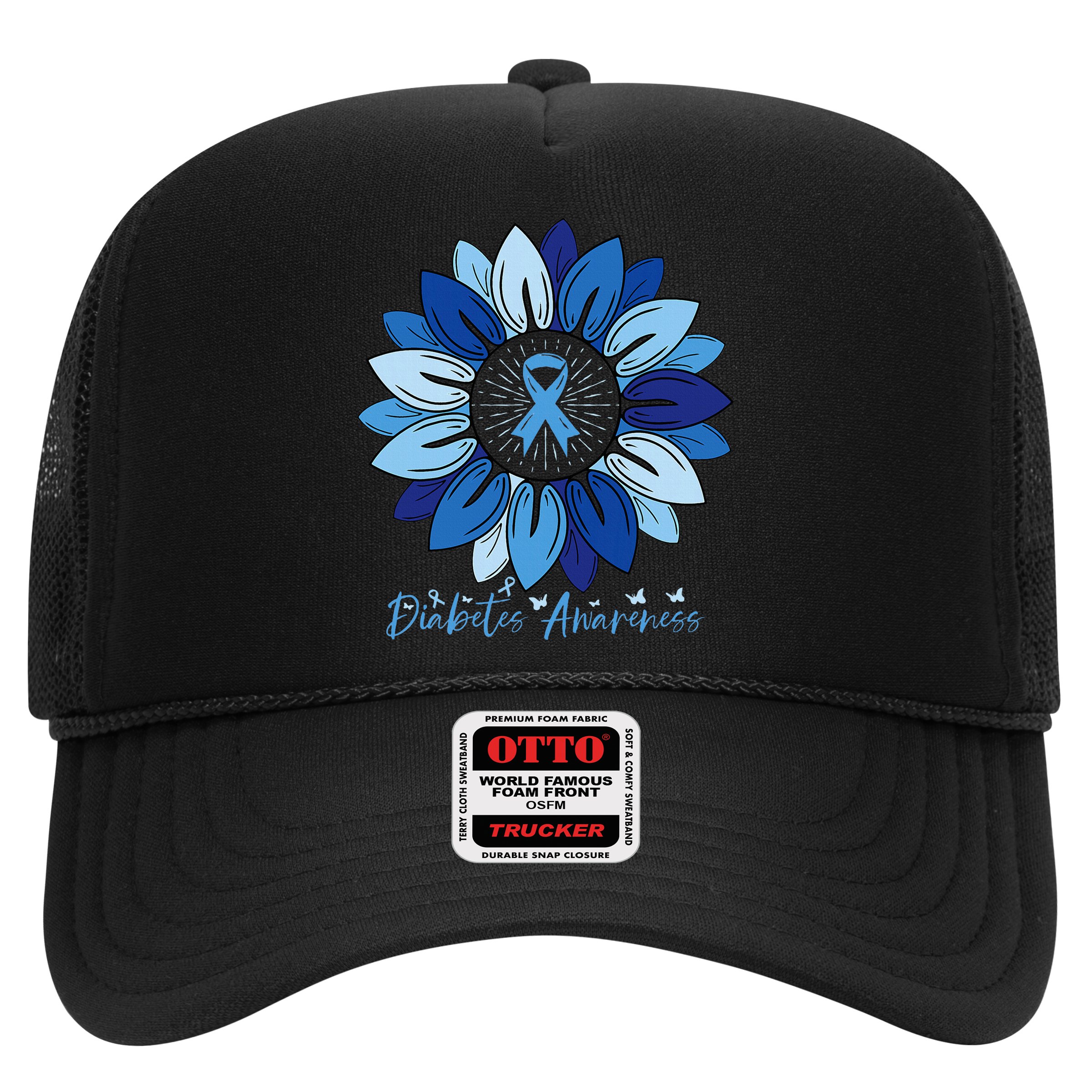 Sunflower Diabetes Awareness Month Hat