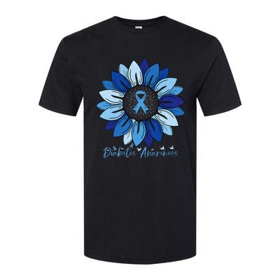 Sunflower Diabetes Awareness Month Softstyle® CVC T-Shirt