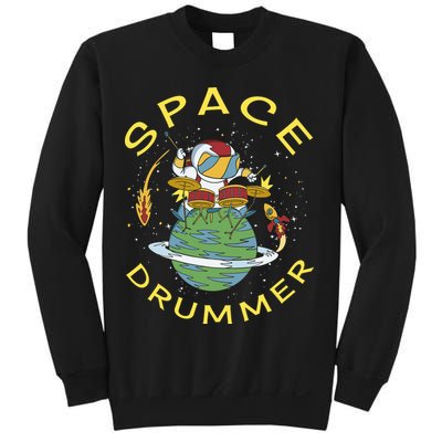 Space Drummer Astronaut Sweatshirt