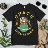 Space Drummer Astronaut Premium T-Shirt