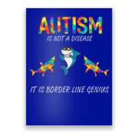 Shark Dabbing Autism Awareness Month Costume Puzzle Cool Gift Poster