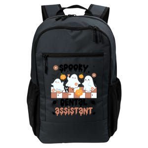 Spooky Dental Assistant Halloween Dental Assisting Groovy Gift Daily Commute Backpack