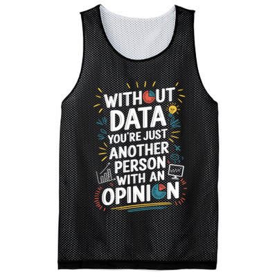 Science Data Analysis Data Analyst Accessories Mesh Reversible Basketball Jersey Tank