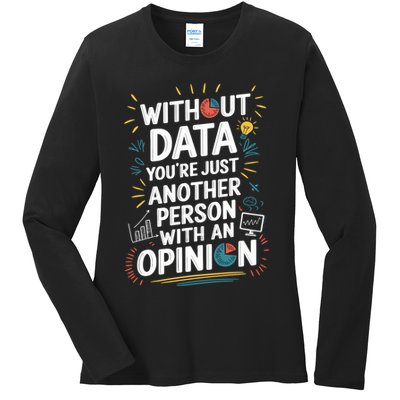 Science Data Analysis Data Analyst Accessories Ladies Long Sleeve Shirt
