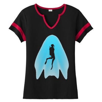 Scuba Diving Apparel Scuba Diving Ladies Halftime Notch Neck Tee