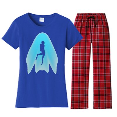 Scuba Diving Apparel Scuba Diving Women's Flannel Pajama Set