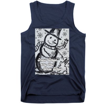 Snow Days Are The Best Days Tank Top