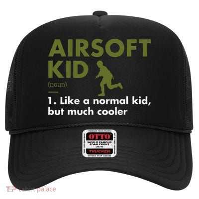 Sport Definition Airsoft High Crown Mesh Back Trucker Hat