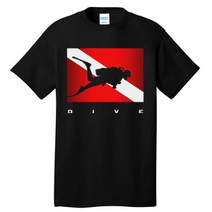 Scuba Diving Apparel Scuba Diving Tall T-Shirt