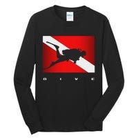 Scuba Diving Apparel Scuba Diving Tall Long Sleeve T-Shirt