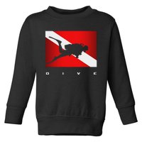 Scuba Diving Apparel Scuba Diving Toddler Sweatshirt