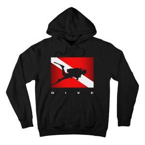 Scuba Diving Apparel Scuba Diving Tall Hoodie