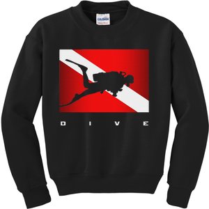 Scuba Diving Apparel Scuba Diving Kids Sweatshirt