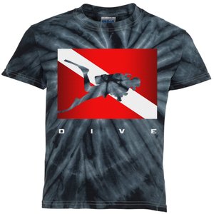 Scuba Diving Apparel Scuba Diving Kids Tie-Dye T-Shirt