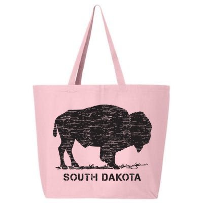 South Dakota And American Buffalo Bison 25L Jumbo Tote