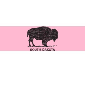 South Dakota And American Buffalo Bison Bumper Sticker