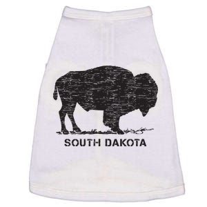 South Dakota And American Buffalo Bison Doggie Tank