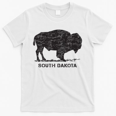 South Dakota And American Buffalo Bison T-Shirt