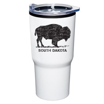 South Dakota And American Buffalo Bison Tumbler