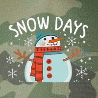Snow Days Are The Best Snow Day Supporter Winter Snowman  Legacy Tie Dye Trucker Hat