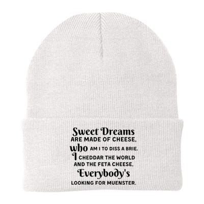 Sweet Dreams Are Made Of Cheese Who Am I To Diss A Brie Beanie