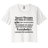 Sweet Dreams Are Made Of Cheese Who Am I To Diss A Brie Crop Top