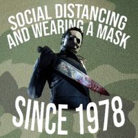 Social Distancing And Wearing A Mask Since 1978 Legacy Tie Dye Trucker Hat