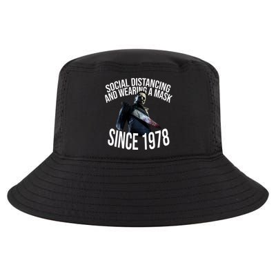 Social Distancing And Wearing A Mask Since 1978 Cool Comfort Performance Bucket Hat
