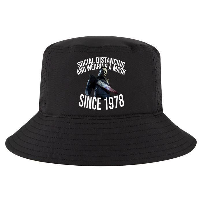 Social Distancing And Wearing A Mask Since 1978 Cool Comfort Performance Bucket Hat