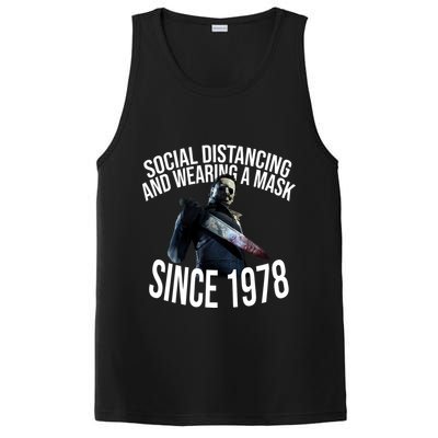 Social Distancing And Wearing A Mask Since 1978 PosiCharge Competitor Tank
