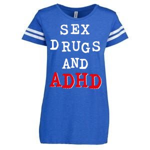 Sex Drugs And ADHD Shirt Enza Ladies Jersey Football T-Shirt