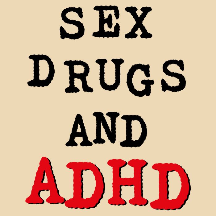 Sex Drugs And ADHD Drawstring Bag