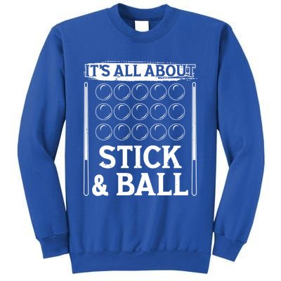 Snooker Dult All About Stick And Ball Billiards Gift Sweatshirt