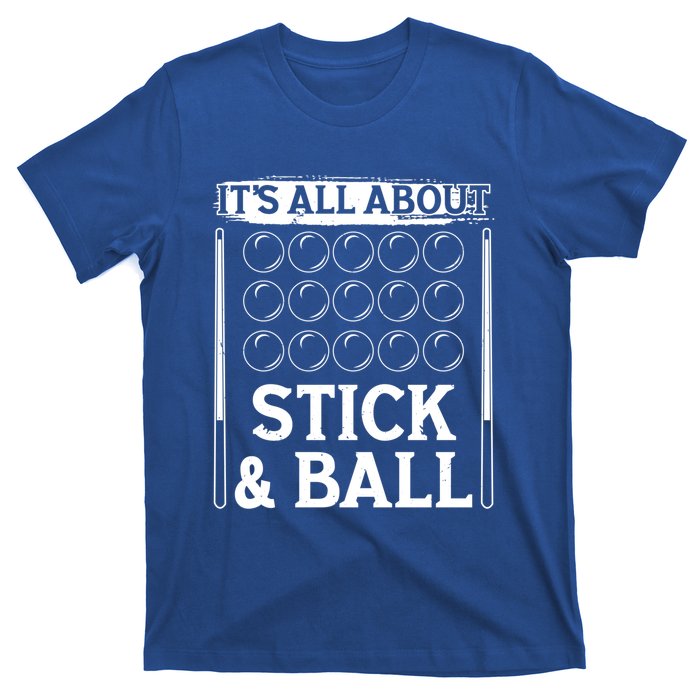 Snooker Dult All About Stick And Ball Billiards Gift T-Shirt