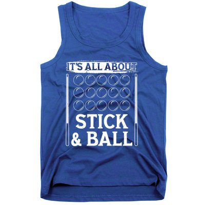 Snooker Dult All About Stick And Ball Billiards Gift Tank Top