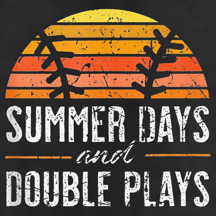 Summer Days and Double Plays Baseball Player Retro Vintage Trucker Hat