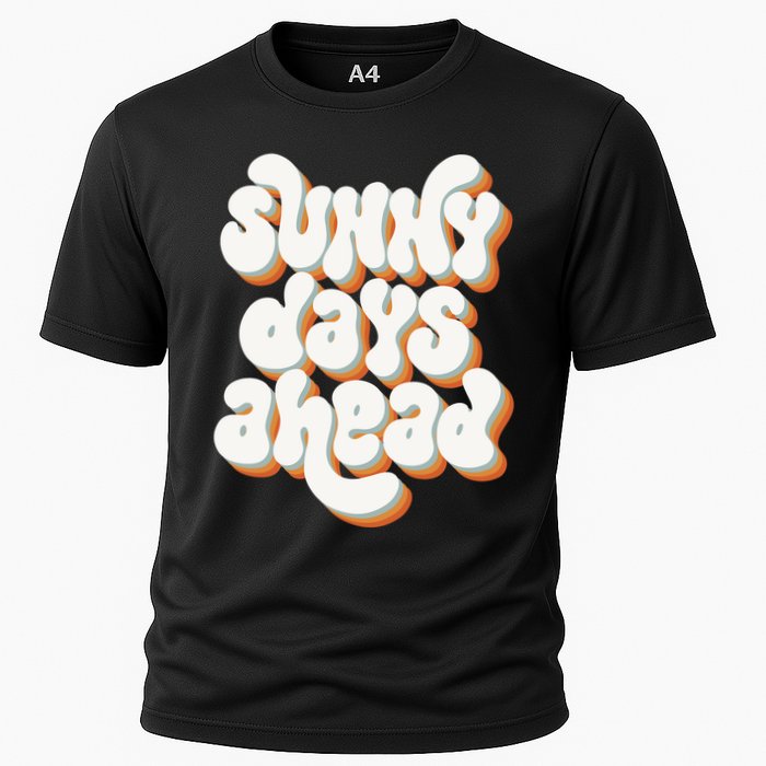 Sunny Days Ahead Retro Summer Cooling Performance Crew T-Shirt