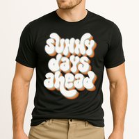 Sunny Days Ahead Retro Summer Cooling Performance Crew T-Shirt