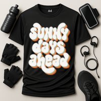Sunny Days Ahead Retro Summer Cooling Performance Crew T-Shirt