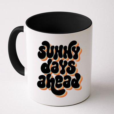 Sunny Days Ahead Retro Summer Mug